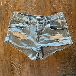 Jean shorts